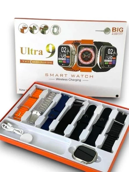 WATCH9 7 KORDONLU AKILLI SAAT - 2