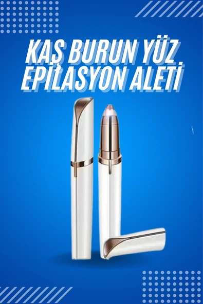 Yüz Epilatör Kıl Kaş Bıyık Tüy Alma Ai Kaş Bıyık Alma Epilatörü - 1