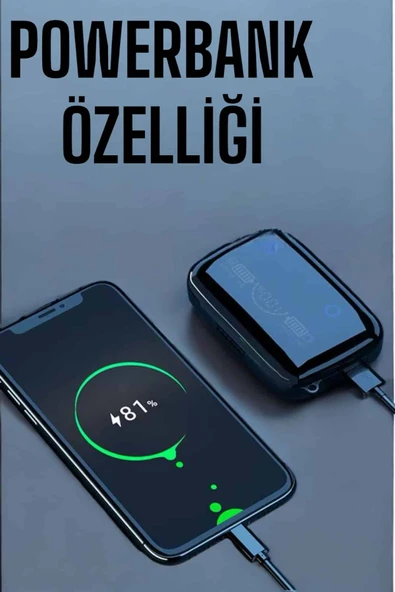 Kablosuz Bluetooth Kulaklık Dokunmatik Kontrol Uzun Pil Ömrü - Resim 3
