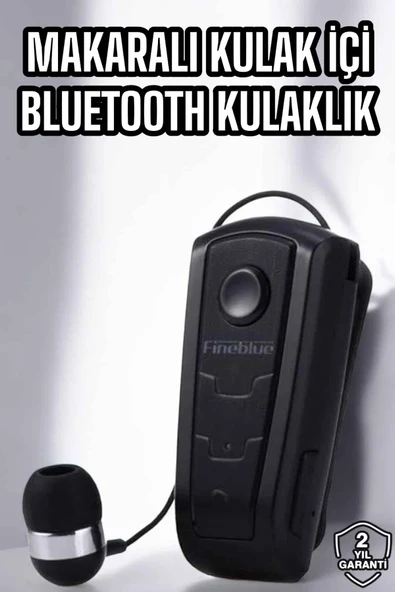 Makaralı Bluetooth Kulaklık Çağrı Cevaplama Kablolu Uzun Pil Ömrü ürün görseli 1