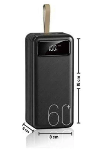 Powerbank Yüksek Kapasiteli 60.000 Mah Hızlı Şarj Şarj Özellikli Batarya - 2