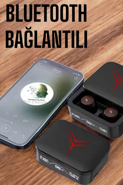 Bluetooth Kulaklık Powerbank Özelliği Yüksek Ses Kaliteli TWS Kulaklık - Resim 2
