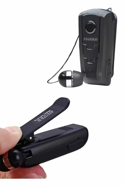 Mikrofonlu Makaralı Bluetooth Kulakiçi Kulaklık Android ve İOS Uyumlu - Resim 3