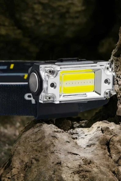 Şarjlı Kafa Feneri Suya Dayanıklı Ayarlanabilir Kamp Feneri - 2