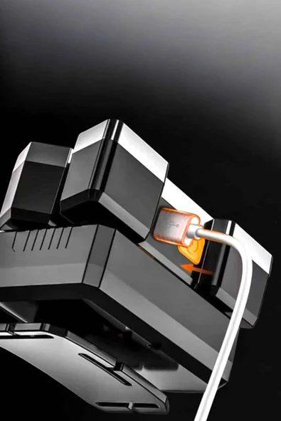 Ultra Güçlü Led Işık Şarjlı Kafa Lambası Balıkçı Lambası Kafa Feneri - 3