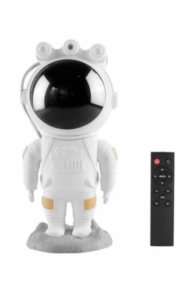Projeksiyon Astronot Lamba Speaker Sevimli Astronot Bluetooth Hoparlör - 2