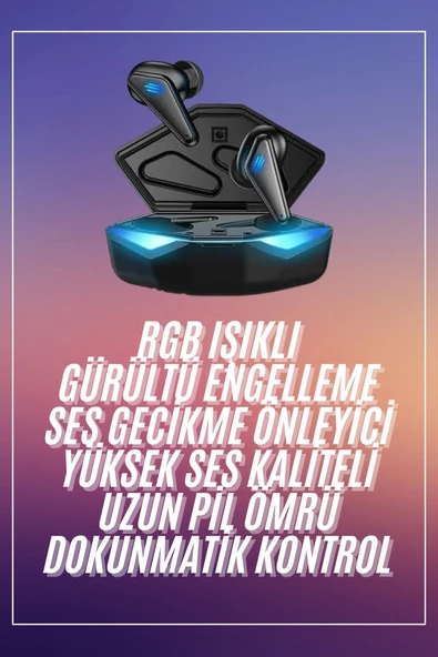 Kulaklığı Mikrofonlu Kablosuz  Kulaklık Powerban Yüksek Ses Kaliteli - Resim 2