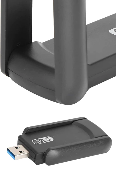 Mbps Wifi Alıcı Kablosuz Wifi Adaptörü Çift Band Çift Antenli - 3