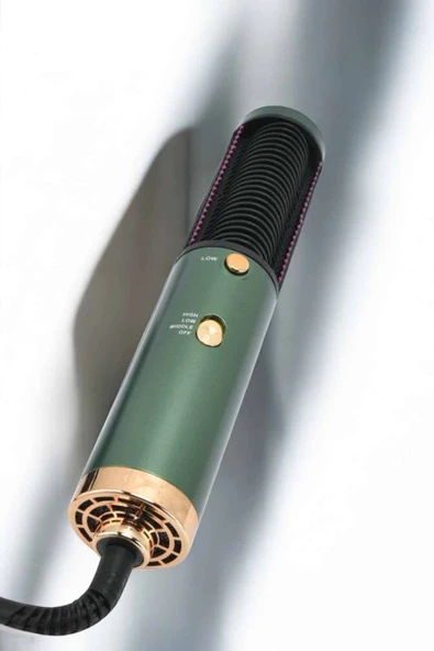 Üflemeli Fön Tarak Düzleştirici Seramik Kaplama Elektriklenme Karşıtı - 3