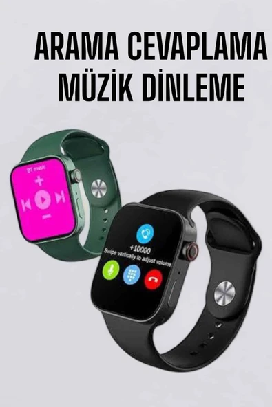 Akıllı Saat Amoled Ekran GPS ve Uyku Takibi Bluetooth Bağlantılı - 2