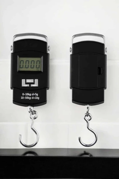 El Terazisi Dijital Göstergeli Pilli 50 Kg Ağırlık Ölçer - 2