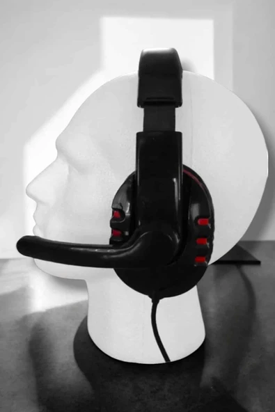 Yüksek Ses Kalitesi ve Aktif Gürültü Engelleme Özellikli Kablolu Mikrofonlu Kulaklık - Resim 3