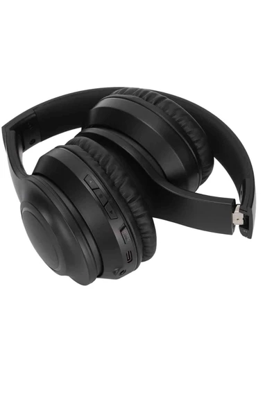 Kulak Üstü Kablosuz Bluetooth Kulaklık Yüksek Ses Kaliteli ANC Özelliği - Resim 2