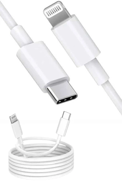 İOS Uyumlu 8 X Xs Xr 11 12 13 14/Pro Max Mini Plus Şarj Kablosu - 3