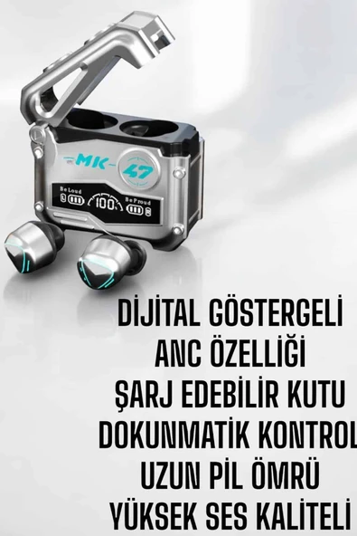Kulaklığı Bluetooth Bağlantılı ANC Özelliği 5.0 Bluetooth - Resim 2