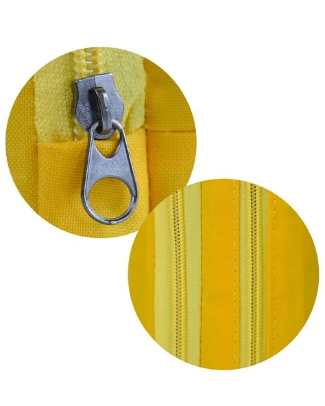 Tebag İki Gözlü Sarı Kalem Çantası - 3