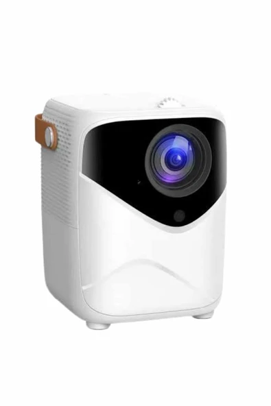 HD Ayaklı Portatif Projeksiyon Cihazı Android İşlemcili Sinema Projektörü - 3