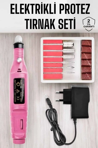 Nasır Temizleyici Manikür Pedikür Seti Elektrikli USB Girişli - 1