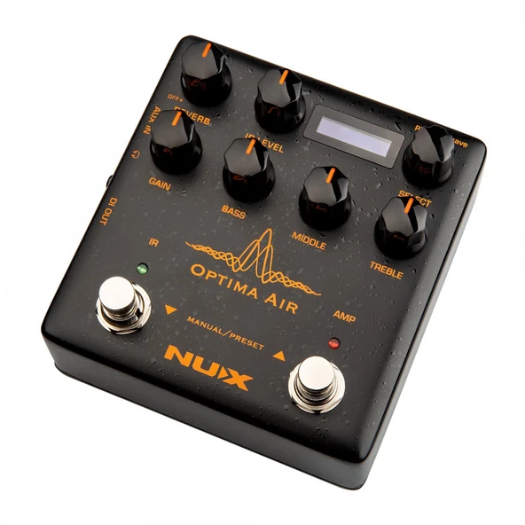 Nux Optima Air Akustik Gitar Simülatör Pedalı - 4