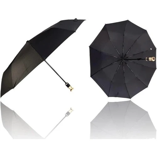 Eleven Marlux Premium Serisi Tam Otomatik Ultra Lüx 10 Telli Siyah Erkek Şemsiye - Resim 3