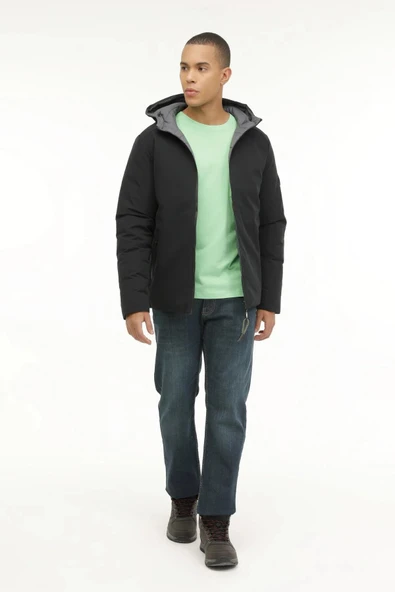 lumberjack ML LUCAS COAT 1N55 4PR ÇİFT YÖNLÜ ERKEK MONT - 3