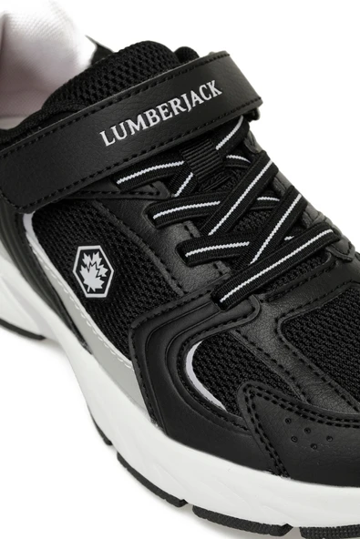 lumberjack POL JR 5FX Siyah Kız Çocuk Spor Ayakkabı - 7