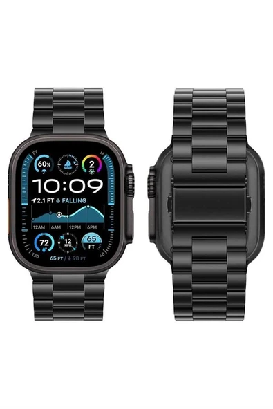 Ultra 3 Kordonlu Amoled Ekran Akıllı Saat Çok Fonksiyonlu Uyku ve Sağlık Takibi - Resim 5