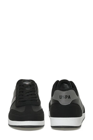 U.S. Polo Assn. KARES WT 4PR Siyah Erkek Sneaker Spor Ayakkabı-Siyah - 4