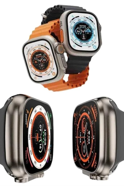 Akıllı Saat Ultra Android & İOS Uyumlu Arama Bildirim Özellikli - Resim 5