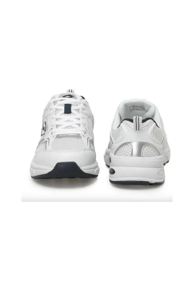 Lotto ATHENS 4PR BEYAZ LACİVERT COMFORT CASUAL KOŞU YÜRÜYÜŞ SPOR AYAKKABISI - 6