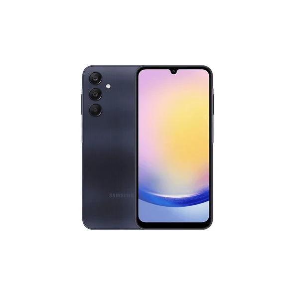 Yenilenmiş SAMSUNG A25 128GB -B Kalite- Siyah - 1