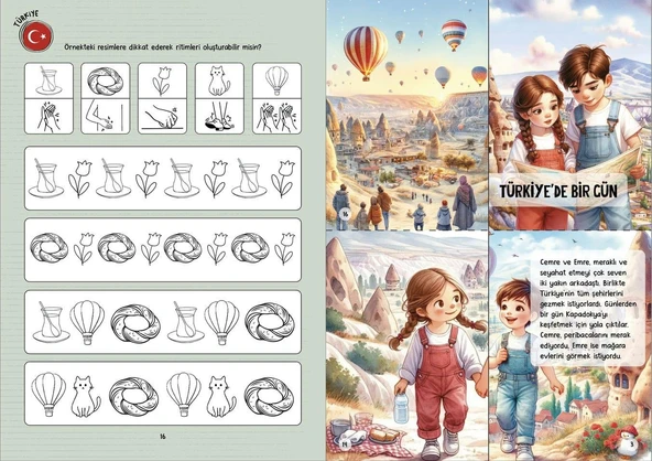 KEŞİF PUSULAM SET - 5 YAŞ İÇİN OKUL DESTEK SETİ - Resim 10