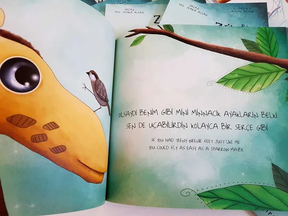 BİR ZÜRAFA BEŞ KUŞ EDER Mİ? SERT KAPAK - Resim 6