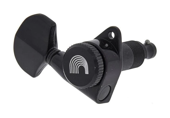 PLANETWAVES PWAT332L AKUSTİK GİTAR KULAĞI, 3+3, SİYAH - 6