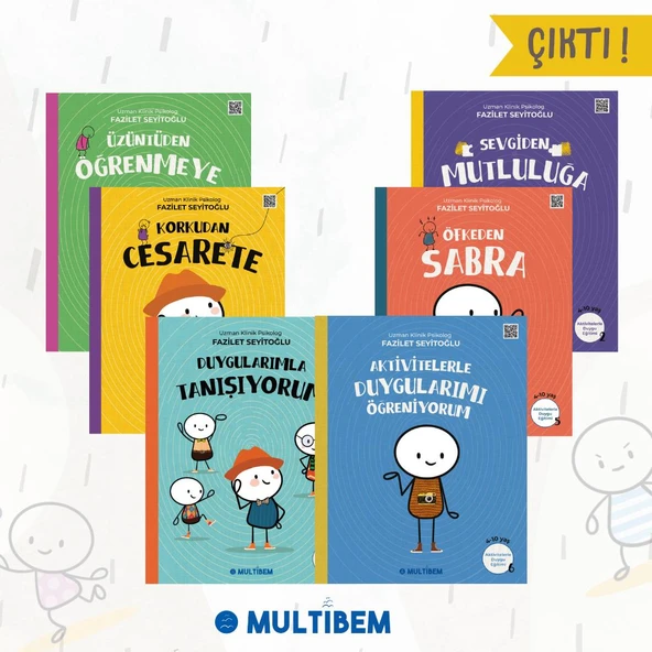 AKTİVİTELERLE DUYGU EĞİTİMİ SETİ ürün görseli