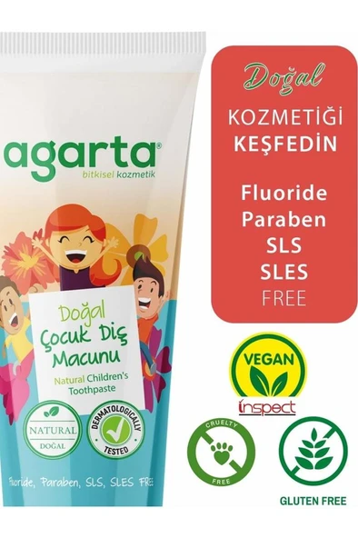 Doğal Diş Macunu 75ML Çocuk - 4