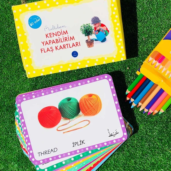 KENDİM YAPABİLİRİM FLAŞ KARTLARI 80 - Resim 2