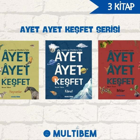 AYET AYET KEŞFET SERİSİ 3 KİTAP ürün görseli