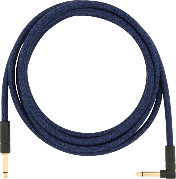 Fender Festival Düz/L Uçlu 5m Pure Hemp Mavi Dream Enstrüman Kablosu ürün görseli