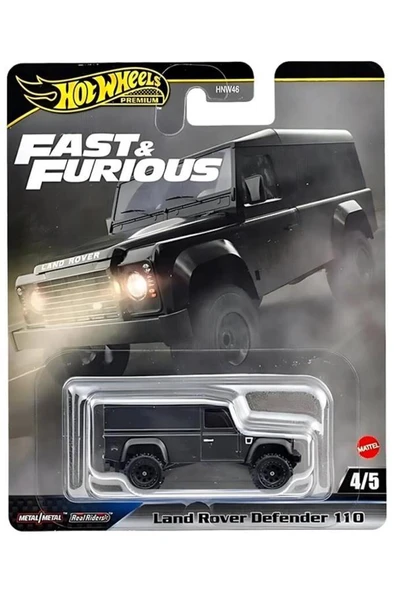 Hot Wheels Fast-Furious Premium Araba Land Rover Defender 110 Hnw46-JBL98