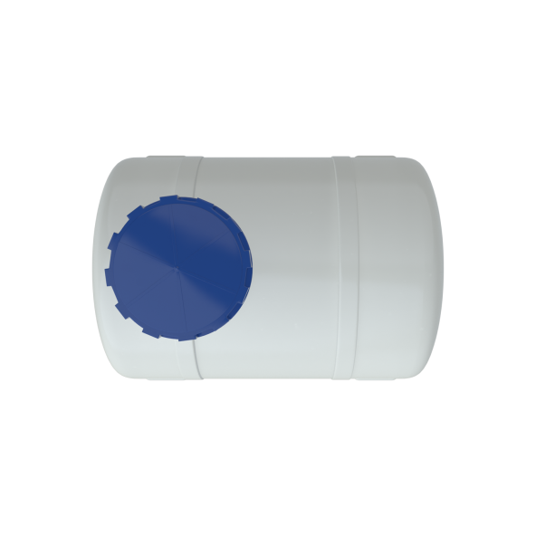 300 Litre Polietilen Yatay Su Deposu - Beyaz - 3