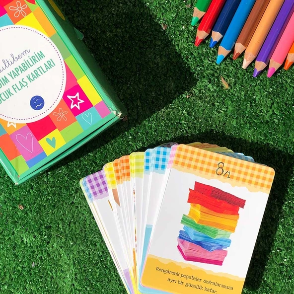 KENDİM YAPABİLİRİM ÇOCUK FLAŞ KARTLARI 96 - Resim 2