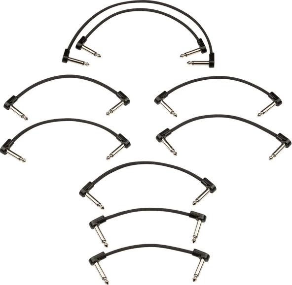 Fender Blockchain Patch Cable Kit Extra Small Siyah Patch Kablosu ürün görseli