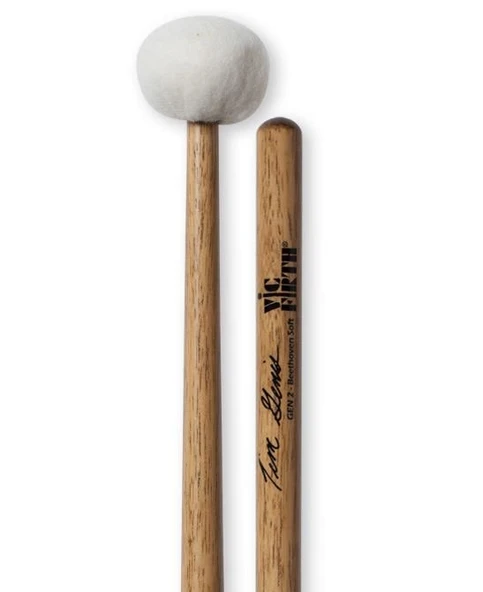 VICFIRTH GEN2 BAGET, MALLET, TIM GENIS SIGNATURE BEETHOVEN SOFT - Resim 2