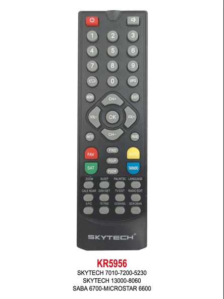 MICROSTAR 6600 UYDU KUMANDASI ürün görseli