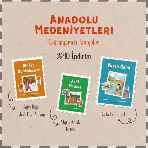 ANADOLU MEDENİYETLERİ SETİ - COĞRAFYAMIZI TANIYALIM ürün görseli