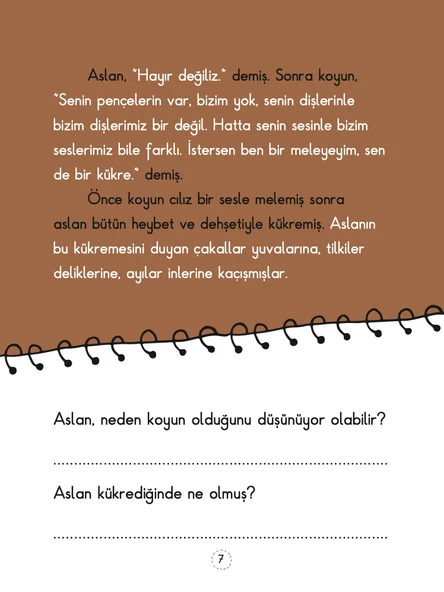 ASLAN MASALLARI - Resim 5