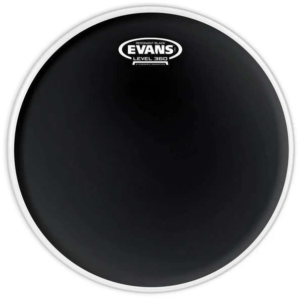 EVANS BD20RBG 20" DERİ RESONANT SİYAH CLEAR KİCK ÖN DELİKSİZ TEK KAT