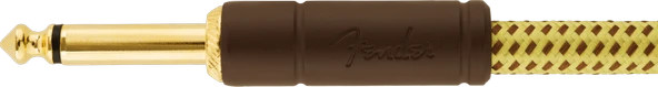 Fender Deluxe Düz/Düz Uçlu 1m Tweed Patch Kablosu ürün görseli