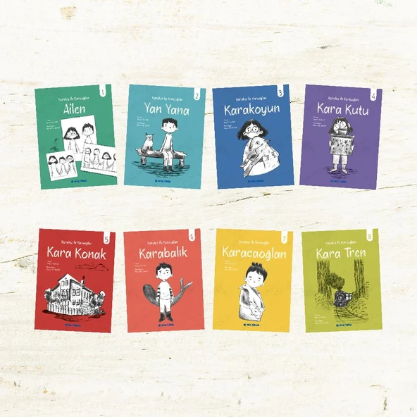 KARA KIZ İLE KARA OĞLAN SERİSİ ürün görseli